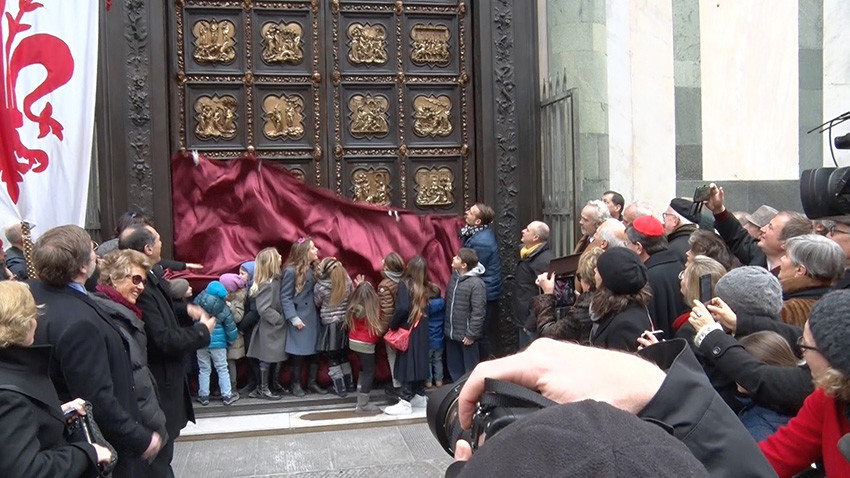 The+North+Door+is+back+-+Frilli+Gallery+casting+the+replicas+to+the+North+Door+of+the+Florence+Baptistery+by+Lorenzo+Ghiberti